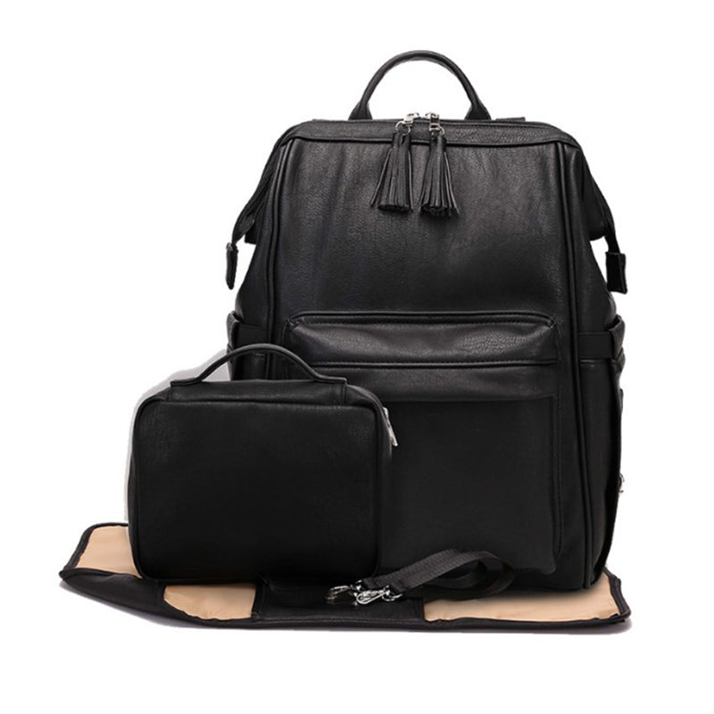 MyBambini's Leather Diaper Bag™